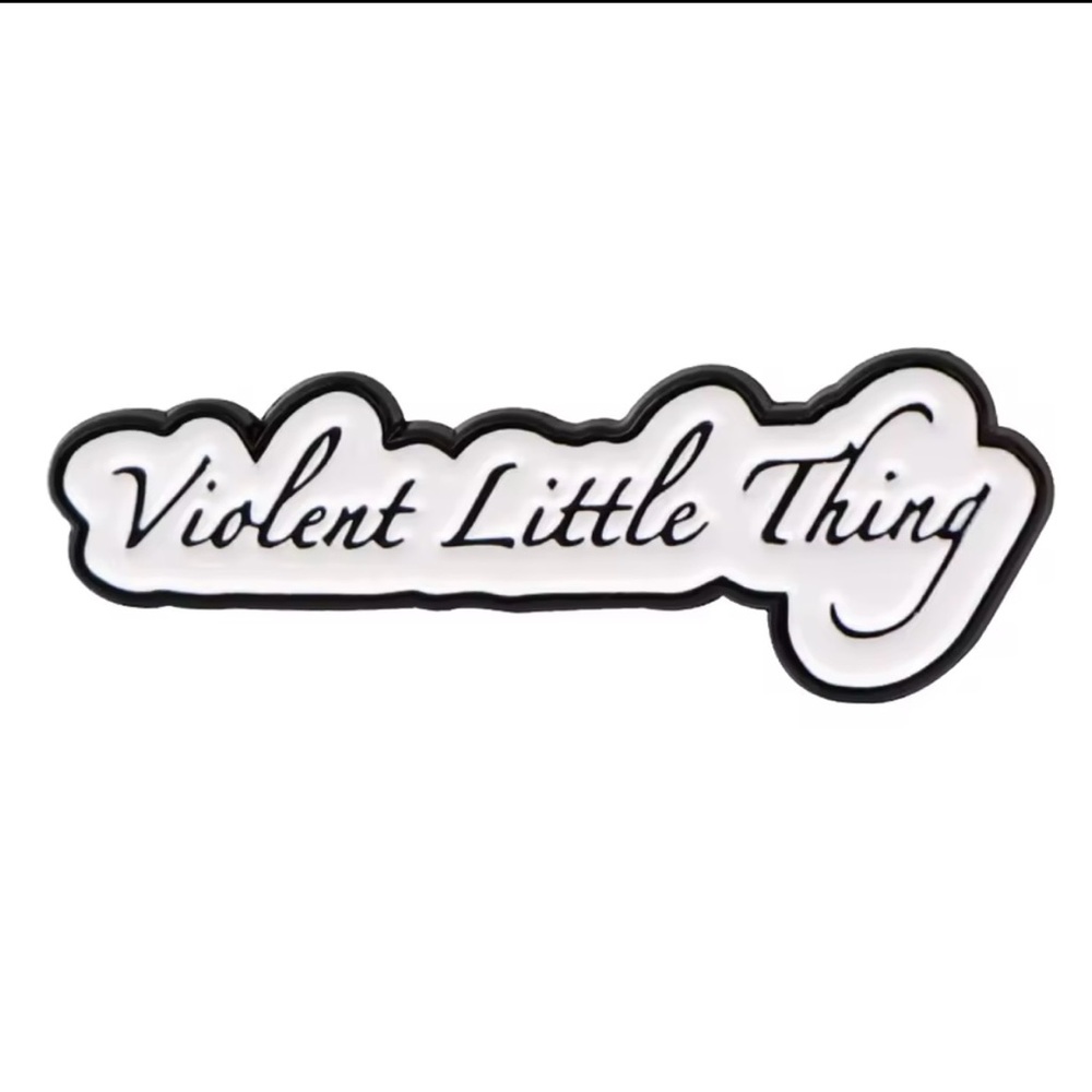 Violent Little Thing-Fourth Wing Inspired Enamel Pin - Picture 1 of 1